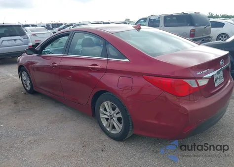 2014 Hyundai Sonata Gls from USA, damaged, VIN 5NPEB4ACXEH849918